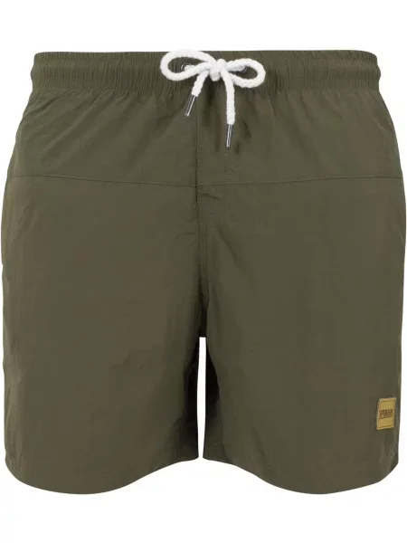 Slip de baie Urban Classics kaki