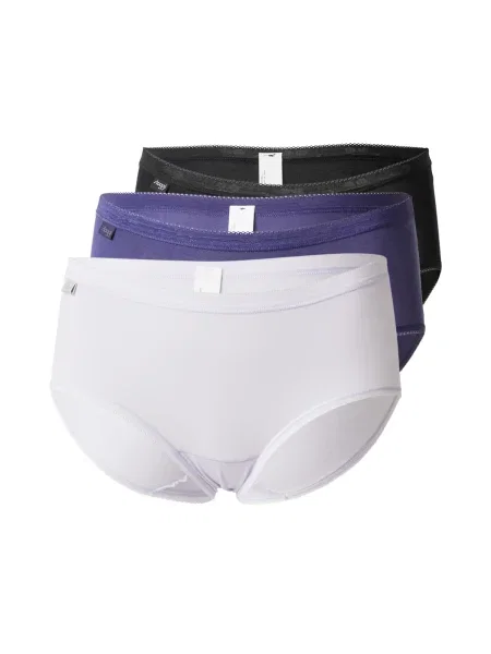 SLOGGI Slip Basic+ indigo / negru amestecat alb
