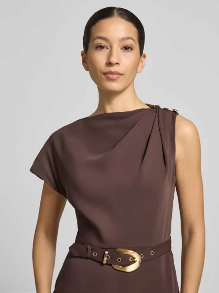 Sukienka midi z model Kylee Draped' Forever New