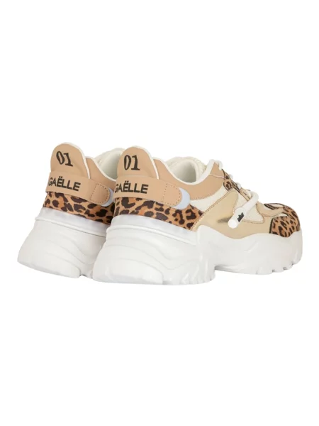 Buty do biegania Gaëlle Paris z siateczką do biegania białe