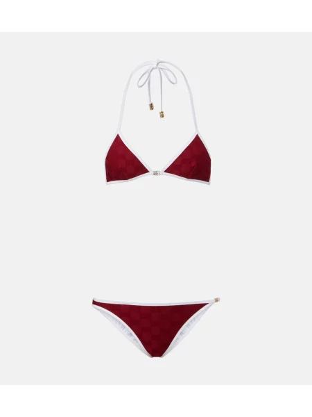 Bikini Gucci rdeča