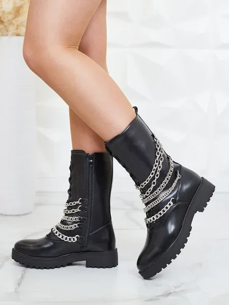 Botine Resti negru