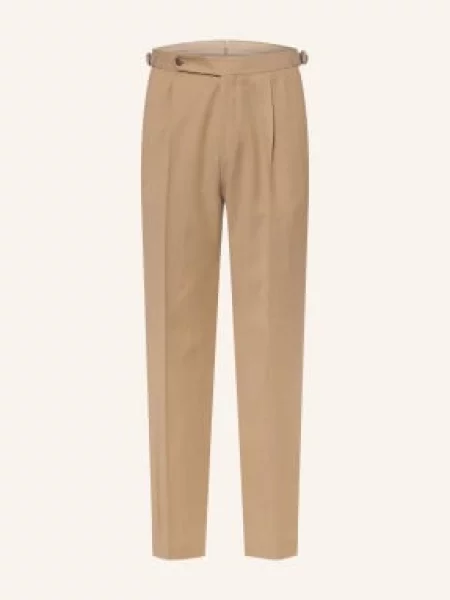 Boss Oblekové Kalhoty Perino Slim Fit medium beige béžové