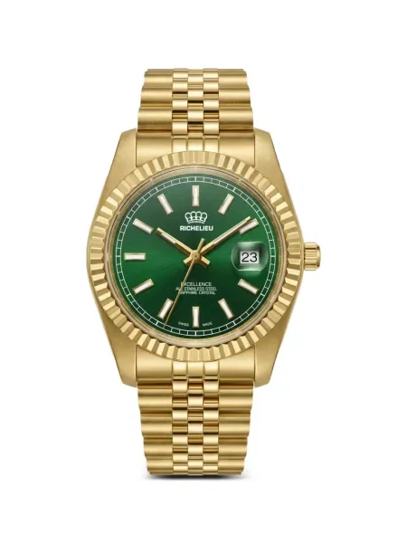 Hodinky Richelieu Swiss zelená