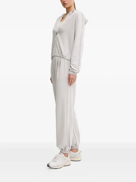 Hanorac cu glugă Ea7 Emporio Armani gri