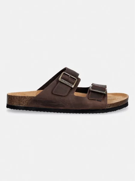 Skechers nubuk papucs AIDAN barna
