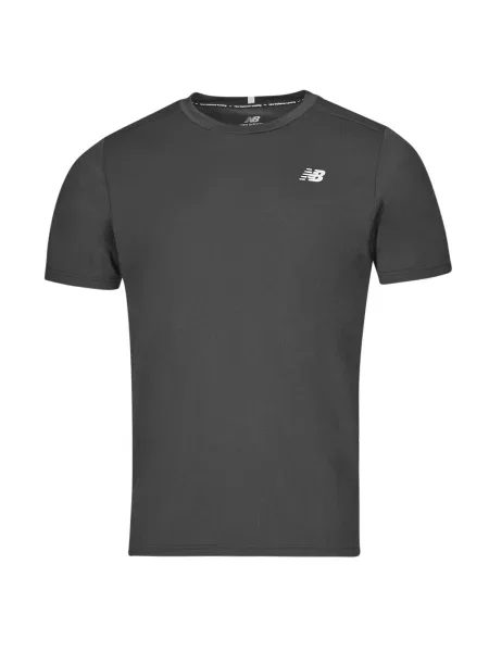 Trčanje kratak majica New Balance kratki rukavi crna