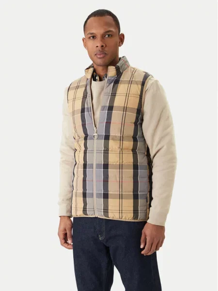 Barbour Vestă elegantă bej