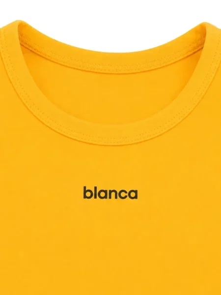 Spodenki sportowe dziecięce Blanca Sport żółte