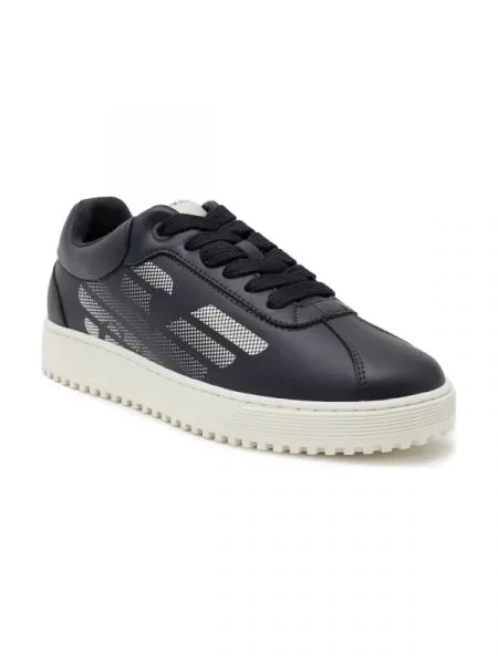 Emporio Armani Sneakers tornacipő SNK ACTION fekete