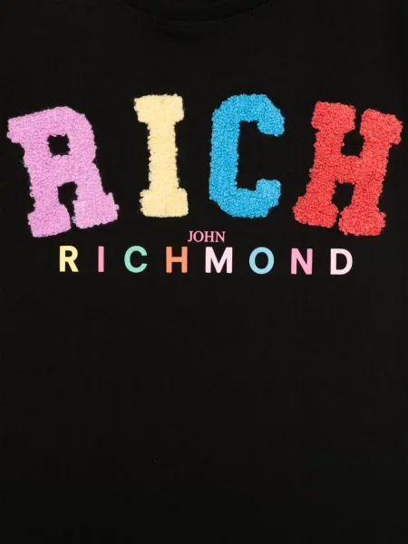 Koszulka dziecięca John Richmond czarna