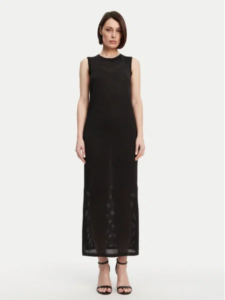 Fracomina Rochie tricotată negru