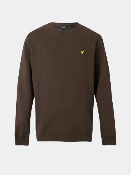 Свитшот Lyle & Scott коричневый