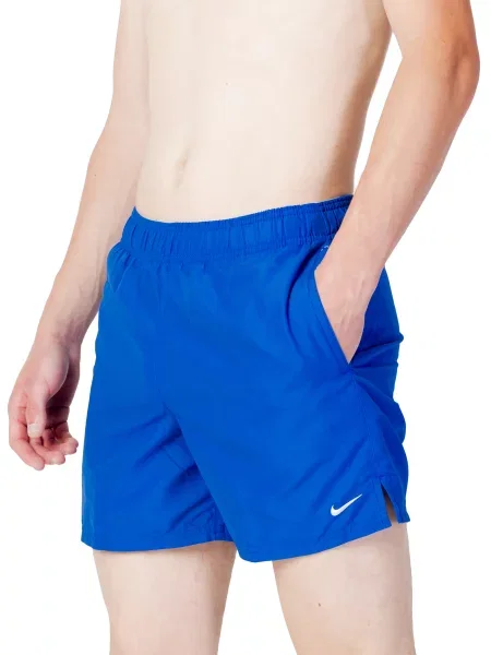 Plavecké šortky Nike Essential 5" Volley modré