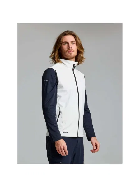 Vestă Slam softshell alb
