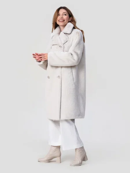 Шуба Viva Wear серая