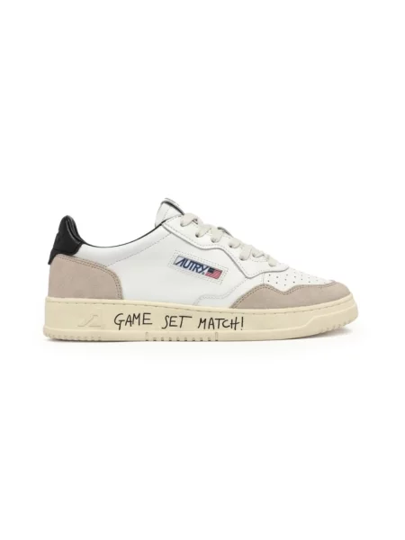 Sneakersy Autry zamszowe białe