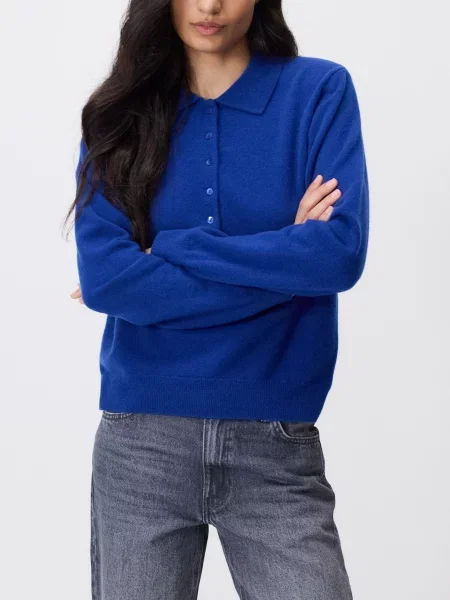 Reserved Вовняний джемпер індиго 