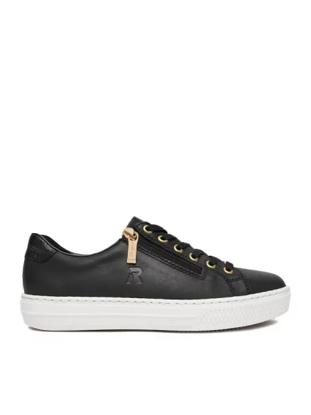 Sneakersy Rieker czarne