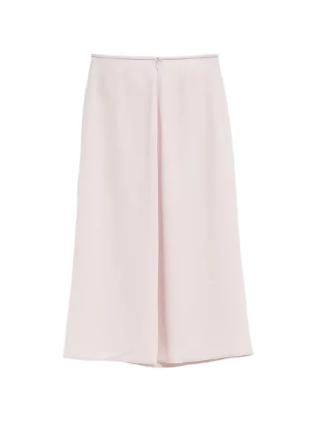 Fustă midi Jil Sander roz