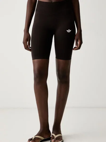 Adidas Originals kolesarske kratke hlače Essentials rjava