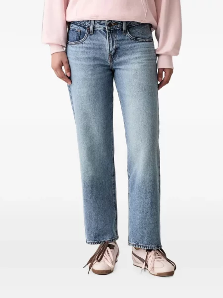 Scurt rucsac Levi's® cu autograf din dantelă gri