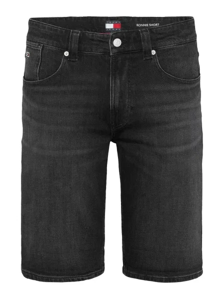 Tommy Jeans Džínsové šortky Ronnie čierna