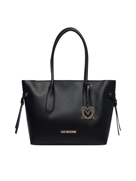 Ročna torba LOVE MOSCHINO črna