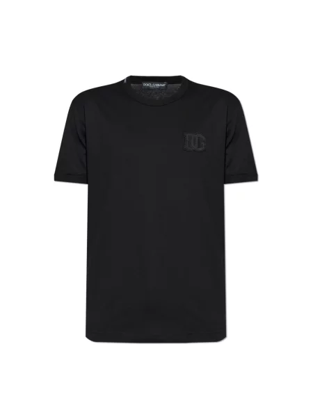 Koszulka Dolce And Gabbana z logo czarna