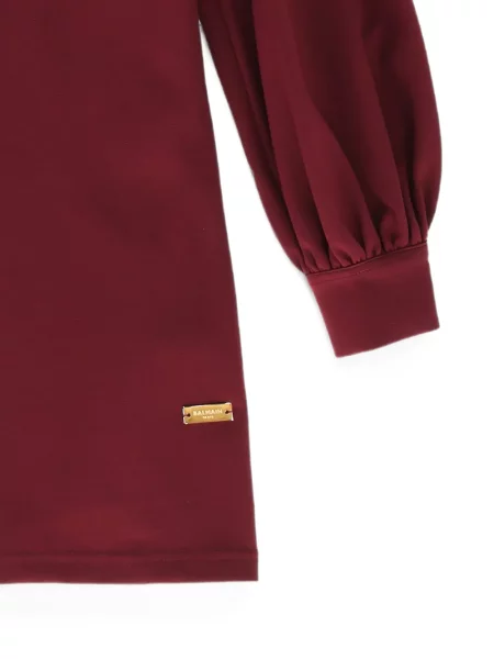 Dětské šaty Balmain červené