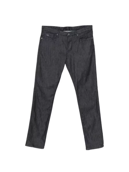 Farmerek Emporio Armani autogrammal kék