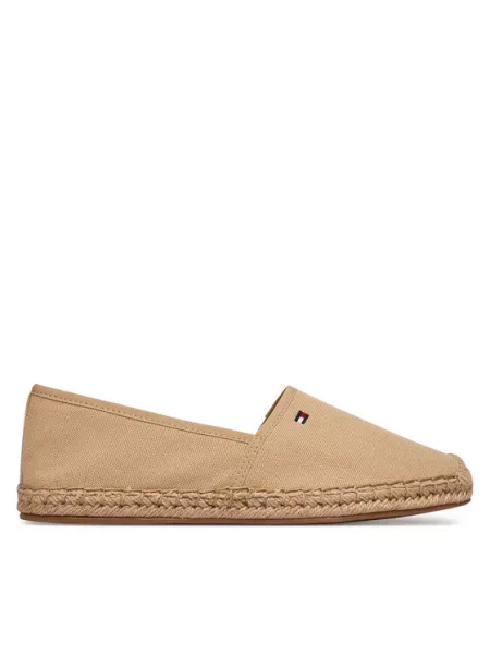 Tommy Hilfiger Espadryle Flag Canvas Espadrille beżowy