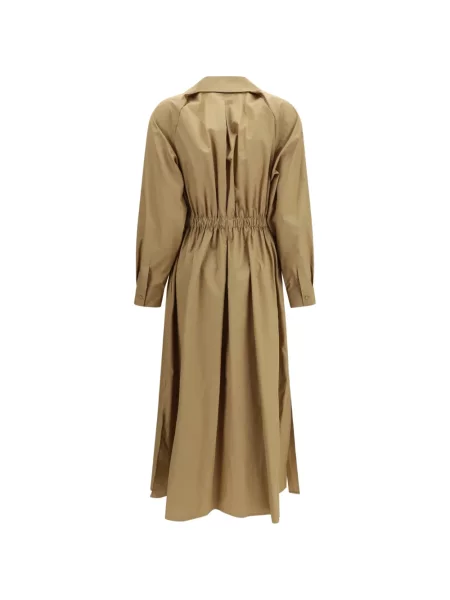 Rochie midi Max Mara în linie A cu cordon