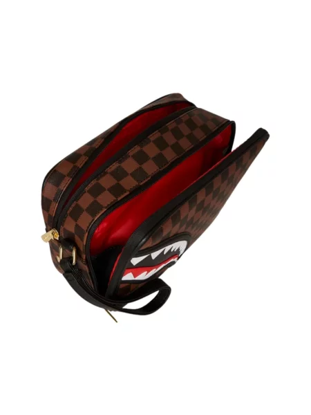 Torebka Sprayground skórzana brązowa