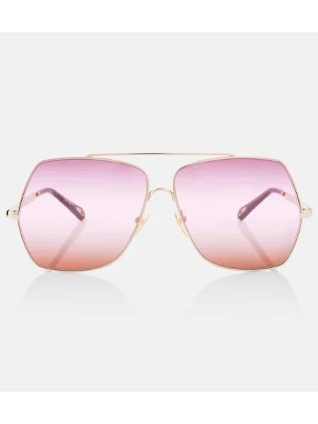 Ochelari de soare Chloé roșu