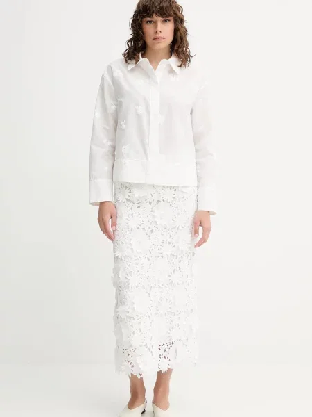 Сорочка MUNTHE KASEIA relaxed класичний комір білий