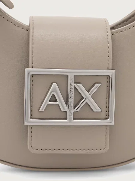 Кожаная сумка через плечо Armani Exchange