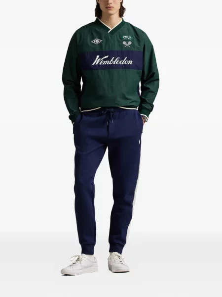 Șapcă Polo Ralph Lauren cu broderie alergare de in alb