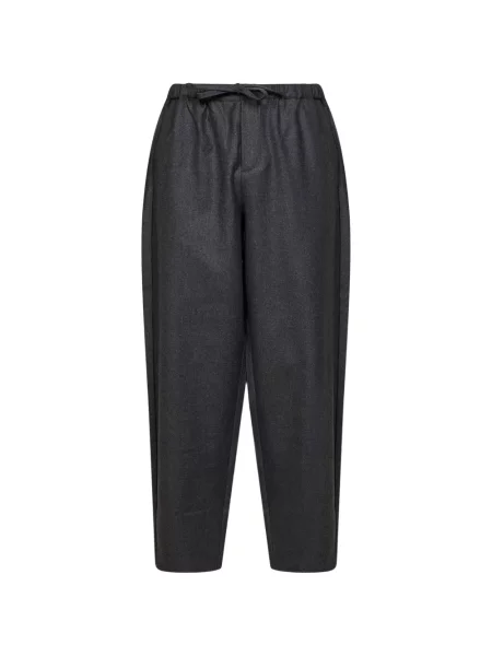 Pantaloni Rose Burrito melange cu cordon gri