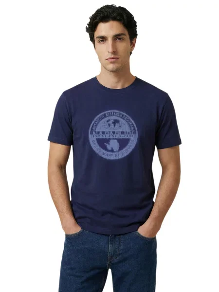 Napapijri Tricou S-MAHSA albastru