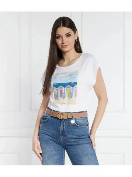Liu Jo Tricou | stretch alb