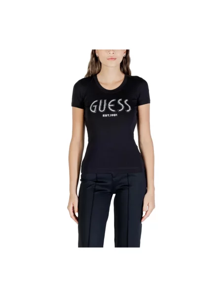 Koszulka Guess czarna
