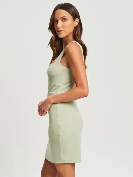 BWLDR Rochie Kleo pastel verde