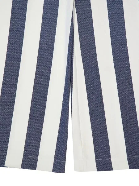 Pantaloni Paula cu dungi albastru