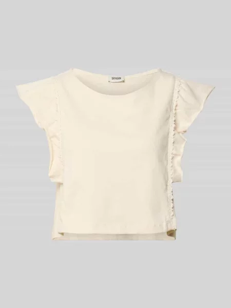 T-shirt z rękawami-motylkami model MIRIEL' Drykorn
