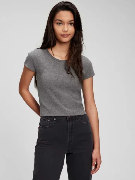 Tricou copii Gap gri