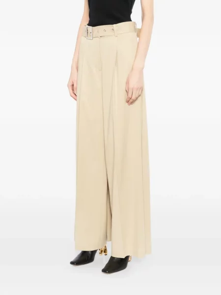Pantaloni Karl Lagerfeld plisate