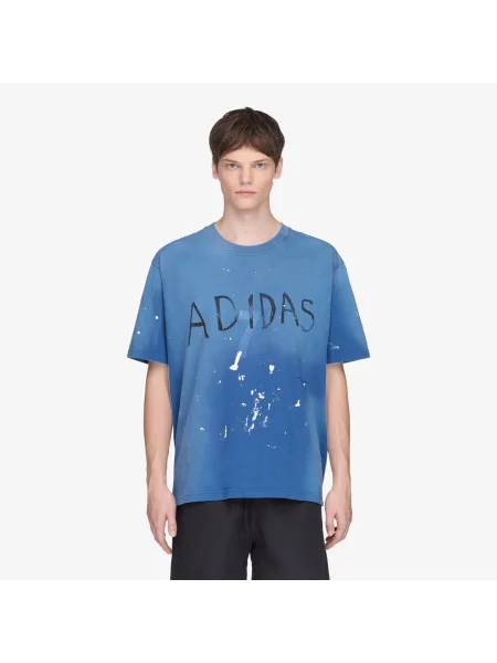 Adidas Originals Tričko modrá černá bílá