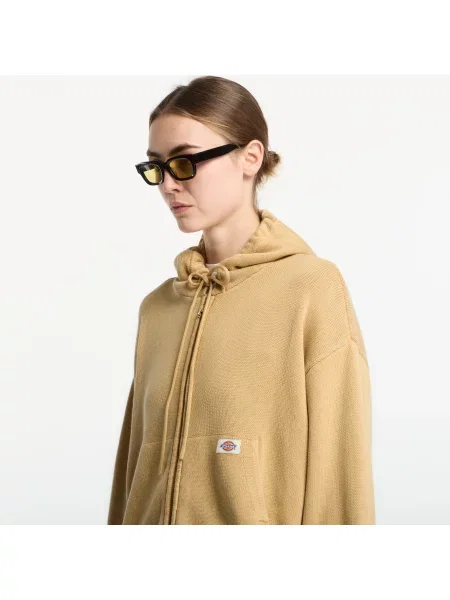 Geacă bomber Dickies tricotate bej