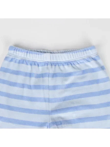 Pijamale copii Bluey alb
